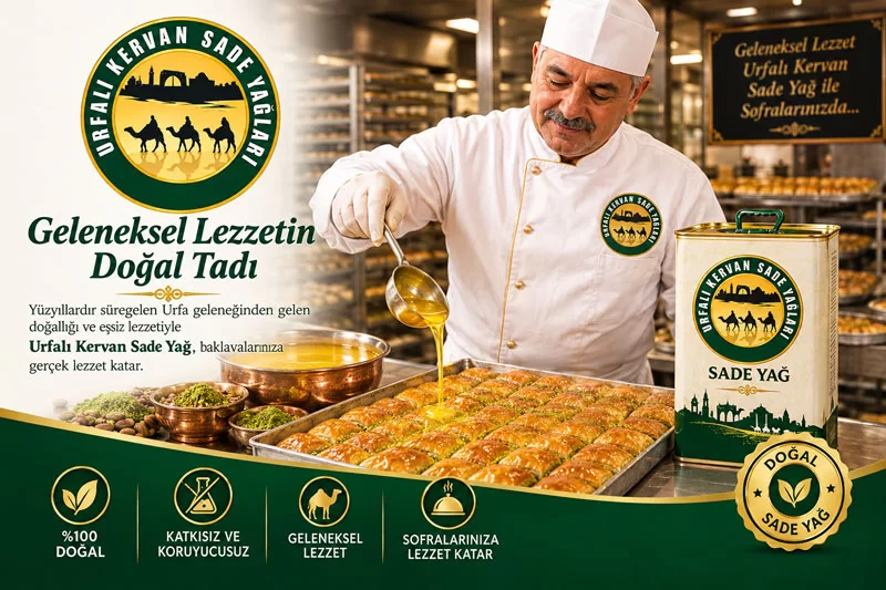Mutfak Ustalarının Tercihi: URFALI KERVAN Sade Yağları